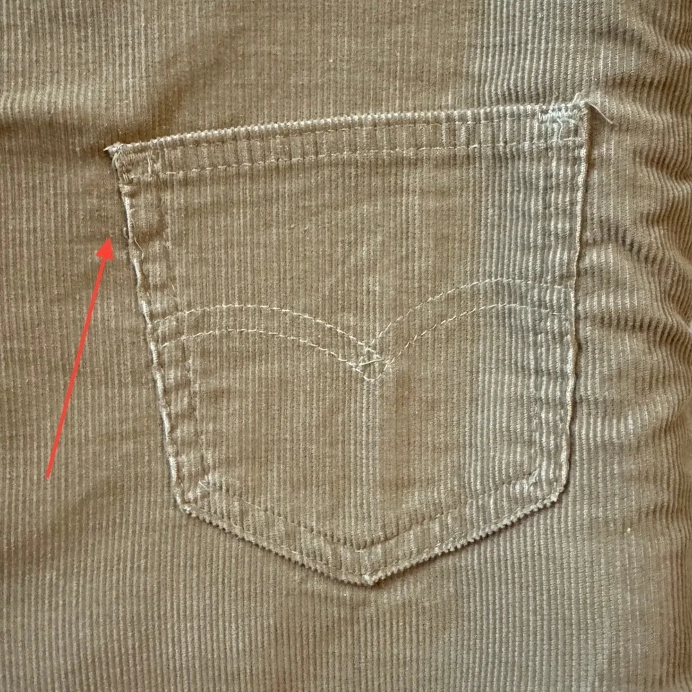 Levi's Mens Sherpa‎ Lined Corduroy Vest M Brown Snap Front Western Retro Classic